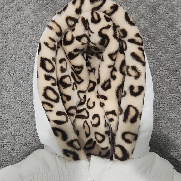Weatherproof Ivory Quilted Snow Suit Size 3/6 Mo - Picture 4 of 6